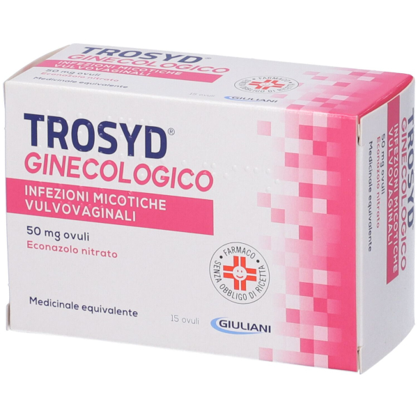 Trosyd Ginecologico Ovuli 50mg Antimicotico Vaginale 6 Ovuli