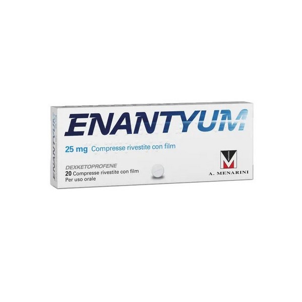 Enantyum 25mg A.Menarini 20 Compresse Rivestite