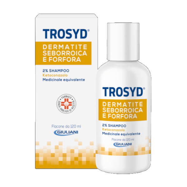 Trosyd Shampoo Per Dermatite Seborroica E Forfora Ketoconazolo 120 Ml