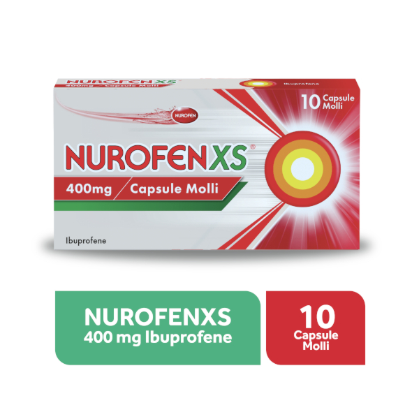 NeurofenXS 10 Capsule Molli Ibuprofene Da 400mg