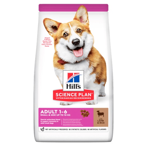 HILL'S CANINE ADULT SMALL&MINI LAMB&RICE 1,5 KG NEW