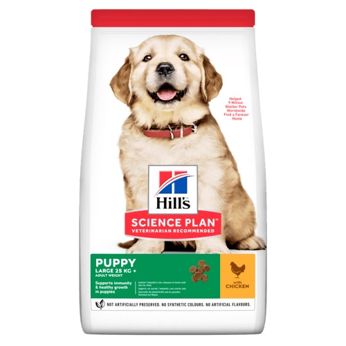 HILL'S CANINE PUPPY LARGE BREED CHICKEN 12 KG NEW