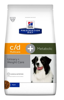 HILL'S PD CANINE C/D + METABOLIC 12 KG *** TEMPORANEAMENTE MANCANTE DALL'AZIENDA PRODUTTRICE ***