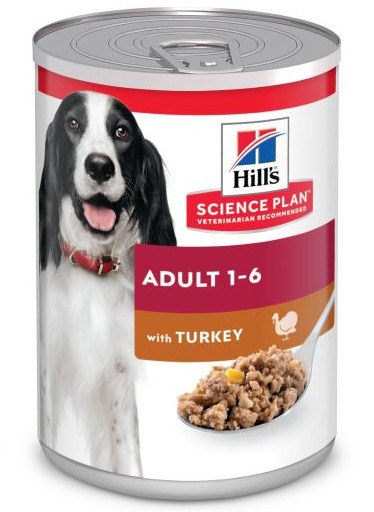 HILL'S CANINE ADULT TURKEY 370 GR **NUOVA FORMULA**