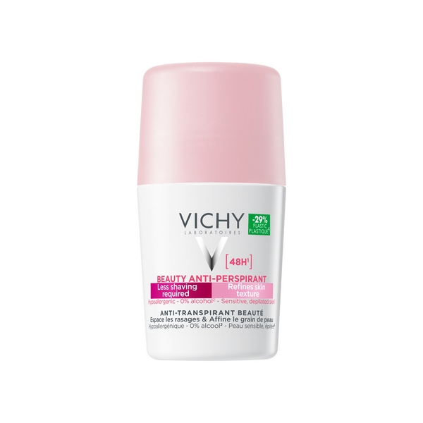 Vichy Deodorante Roll-on – Anti-traspirante 48h Da 50 Ml