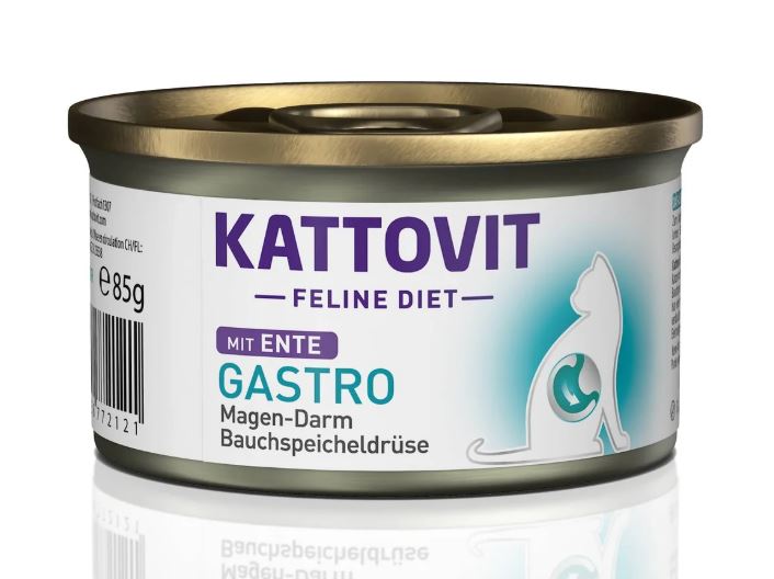 KATTOVIT GATTO DIET GASTRO ANATRA LATTINA 85 GR