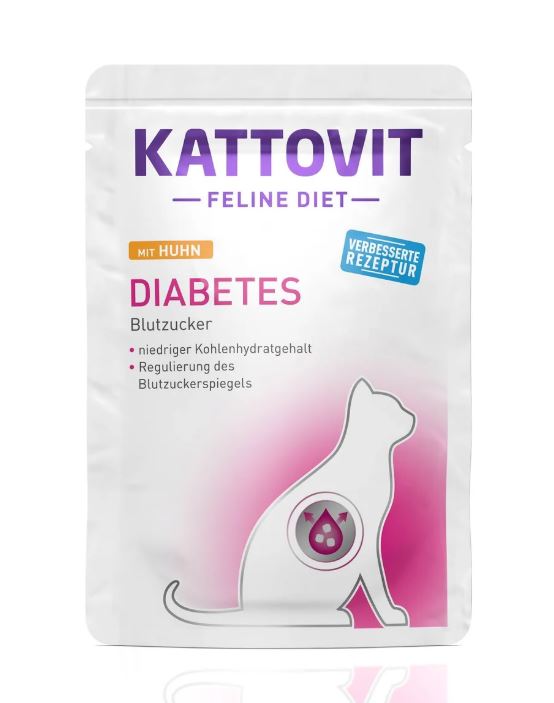 KATTOVIT GATTO DIET DIABETES POLLO BUSTA 85 GR