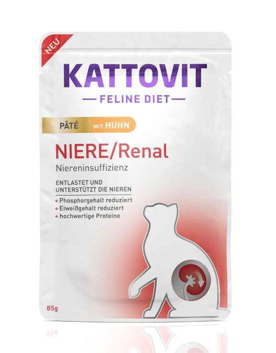 KATTOVIT GATTO DIET RENAL PATE' POLLO BUSTA 85 GR