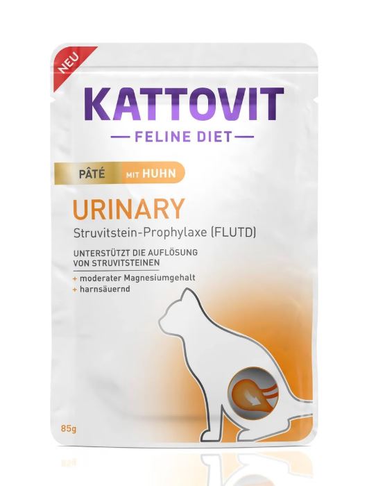 KATTOVIT GATTO DIET URINARY PATE' POLLO BUSTA 85 GR