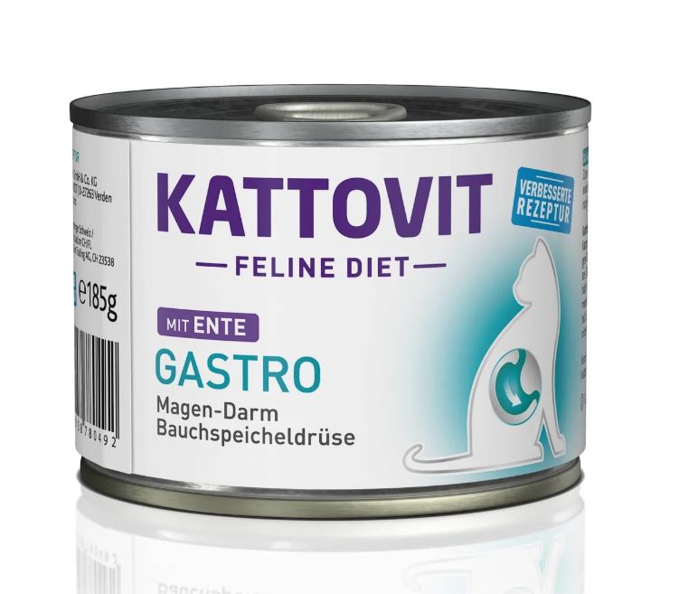 KATTOVIT GATTO DIET GASTRO ANATRA LATTINA 185 GR