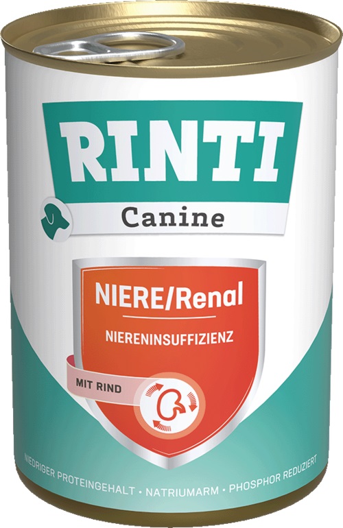 RINTI CANE DIET RENAL MANZO LATTINA 400 GR