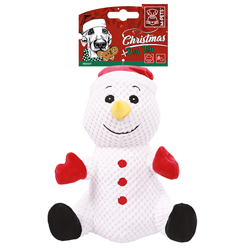 M-PETS XMAS CANE GIOCO IN PELUCHE "FROSTY" 24x19x13 CM