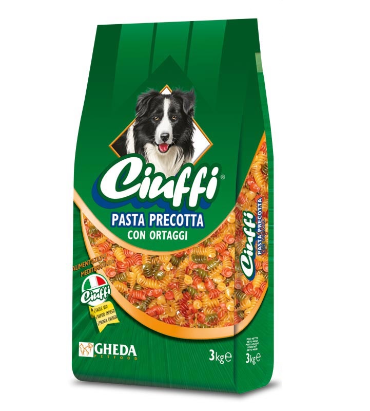 CIUFFI PASTA PRECOTTA VERDURE 7,5 KG