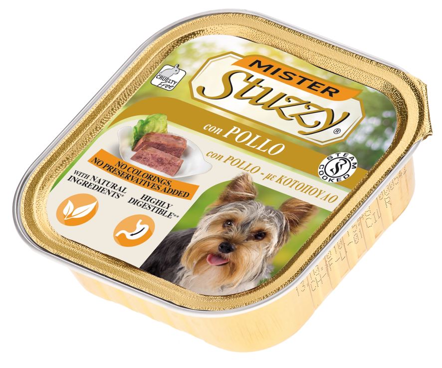 STUZZY CANE PATE' VASCHETTA ADULTO POLLO 150 GR
