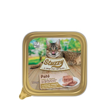 STUZZY GATTO PATE' VASCHETTA ADULTO POLLO & FEGATO 100 GR