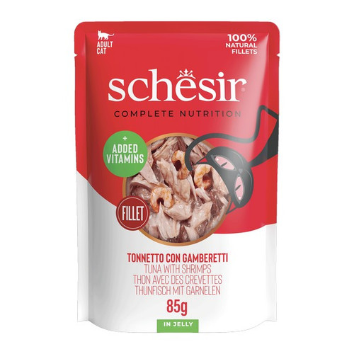 SCHESIR CAT TONN GAMBERETTI85G