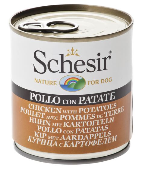 SCHESIR DOG POLLO C/PATATE285G