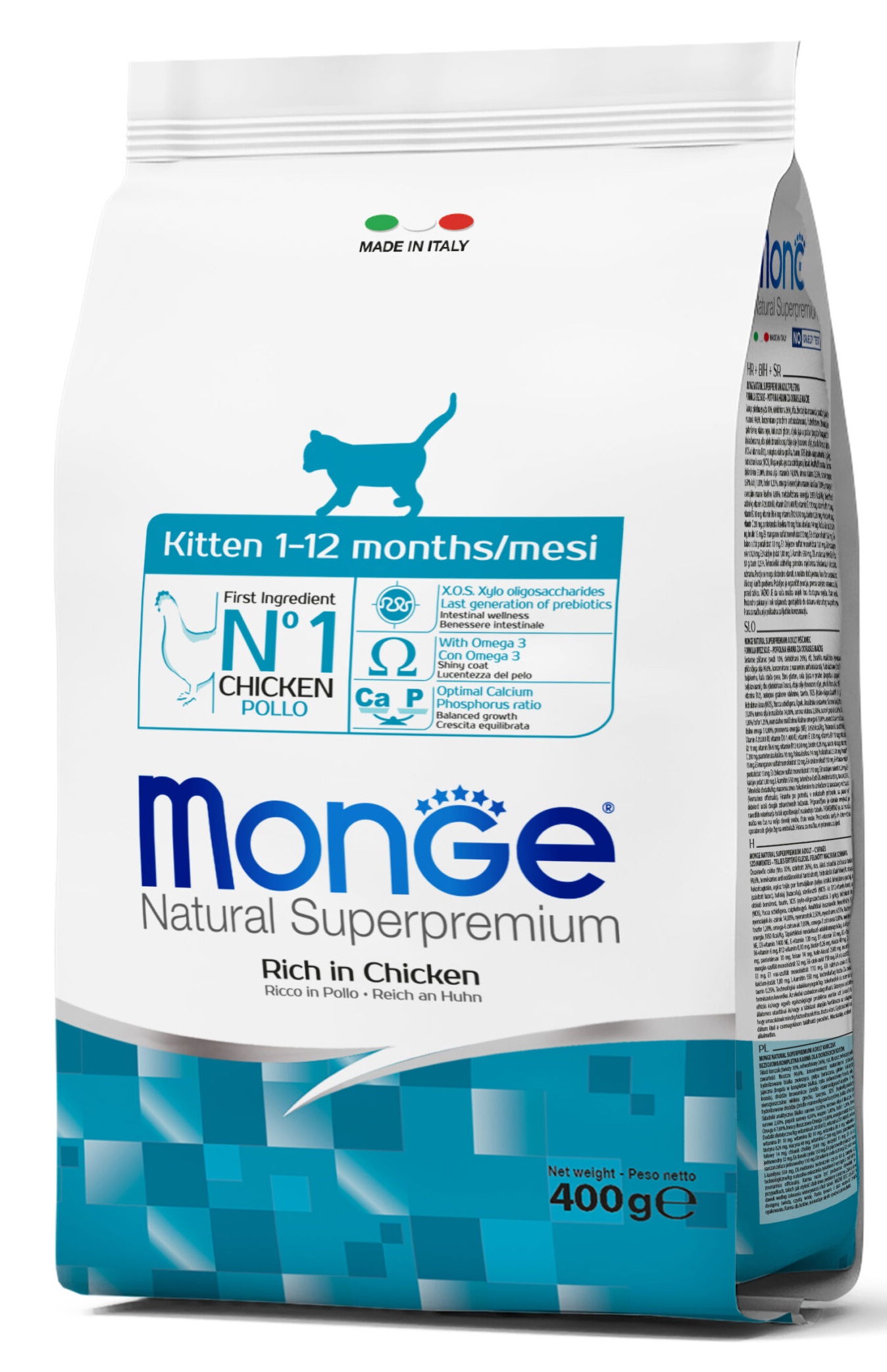 MONGE CAT KITTEN 400G
