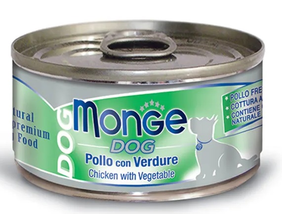 MONGE DOG POLLO C/VERDURE