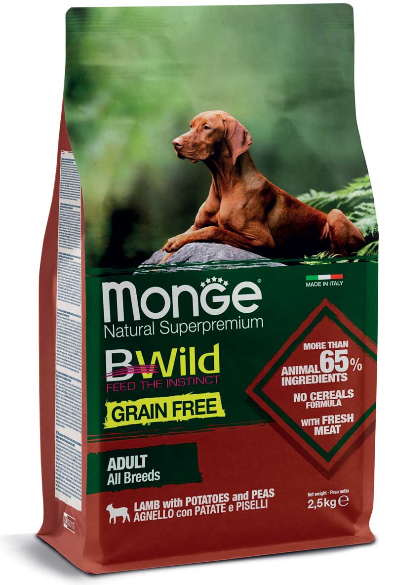 MONGE GRAIN FREE AB AD A/P12KG