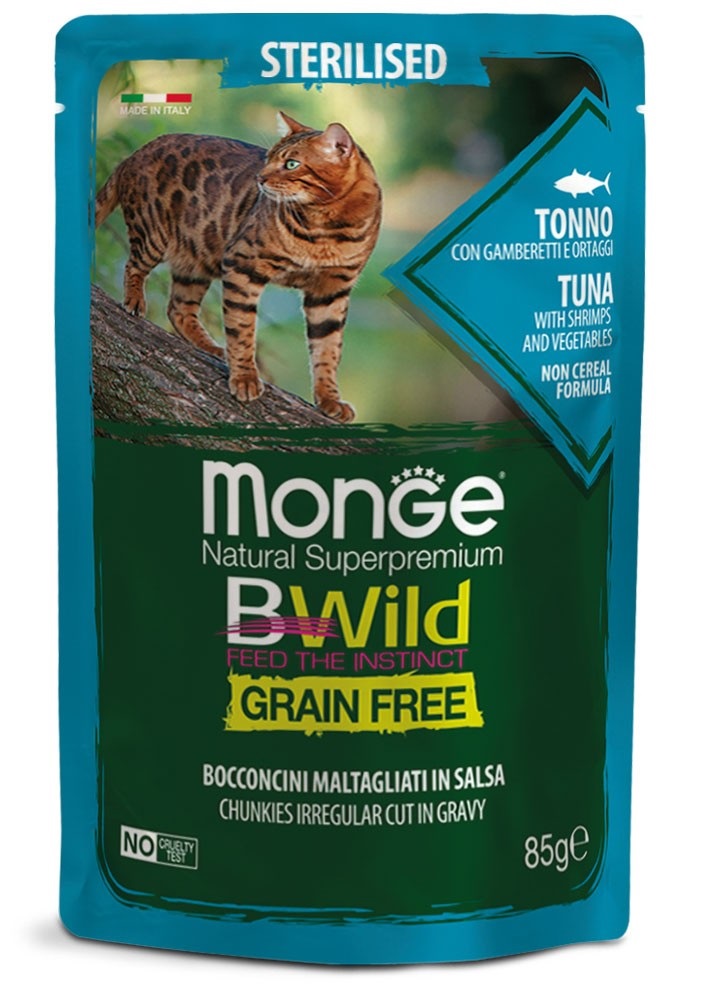MONGE BWILD STERIL TON/GAMB85G