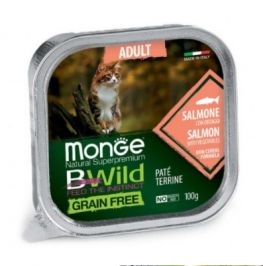 MONGE BWILD CAT AD SALMONE/ORT