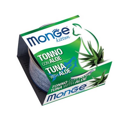 MONGE FRUITS TONNO C/ALOE 80G