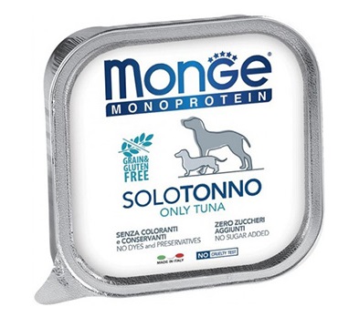 MONGE MONOPROT 100% TONNO 150G