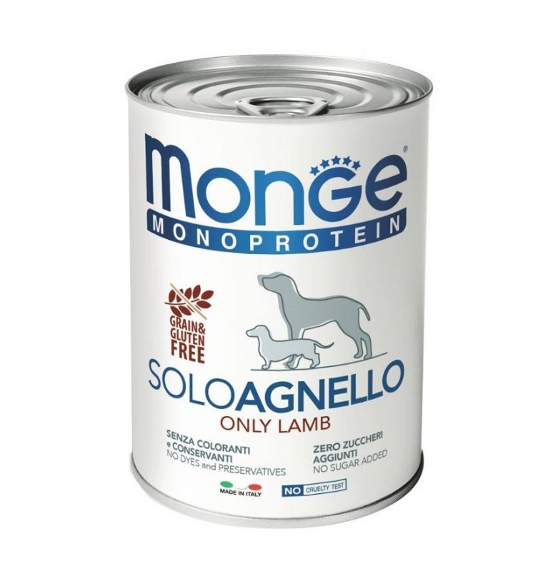 MONGE MONOPROT 100% AGNELL400G
