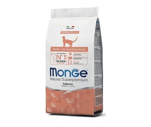 MONGE CAT ADULT SALMONE 10KG