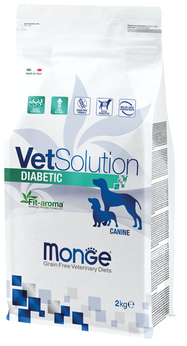 MONGE VETSOL CAN DIABETIC 2KG