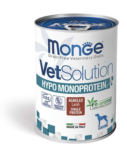MONGE VETSOL CAN HYPO AGNELLO