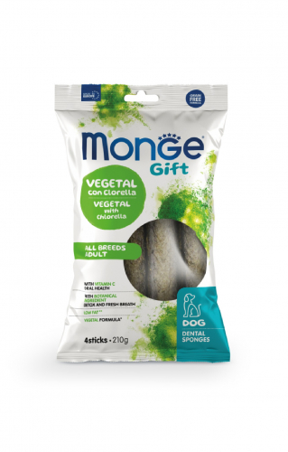 MONGE DOG DENTAL SPONGES GIFT
