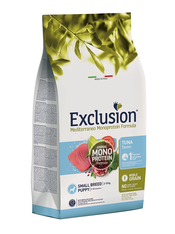 EXCLUSION M PUPPY TUNA S 2KG