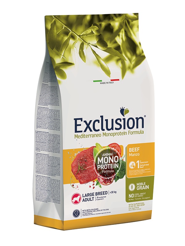 EXCLUSION M ADULT BEEF L12KG