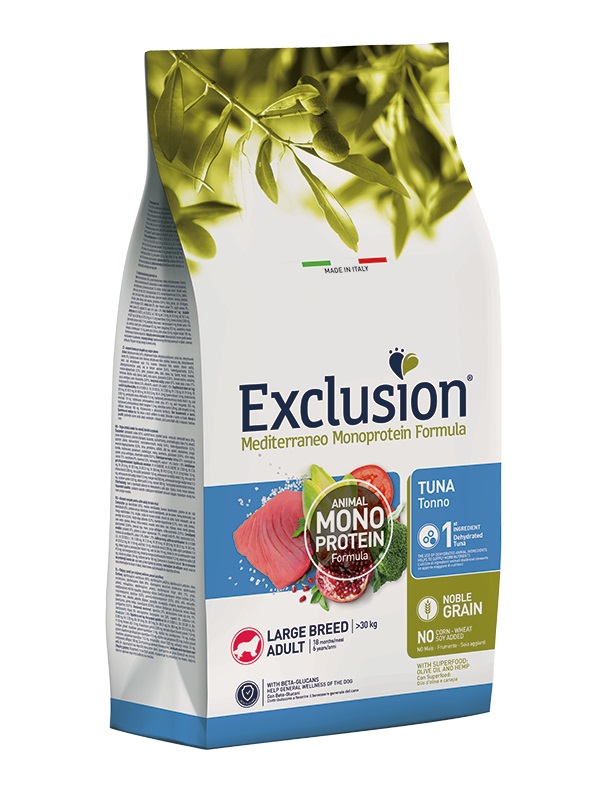 EXCLUSION M ADULT TUNA L 12KG