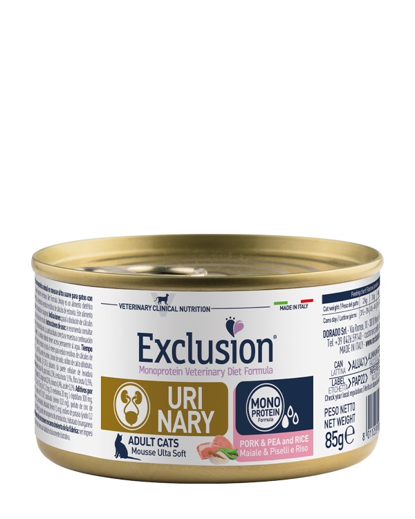 EXCLUSION MD CAT URIN PORK 85G