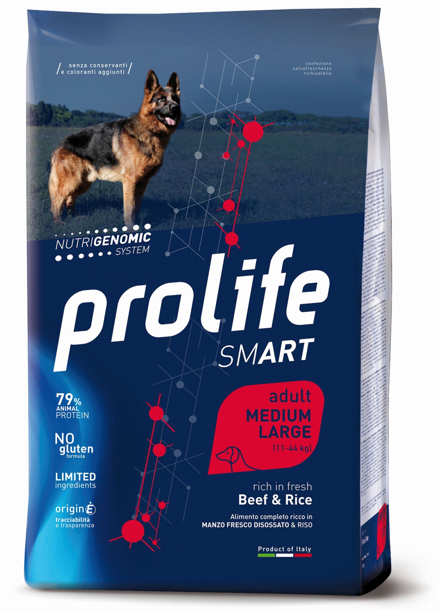 PROLIFE DOG SMART AD BEEF 12KG