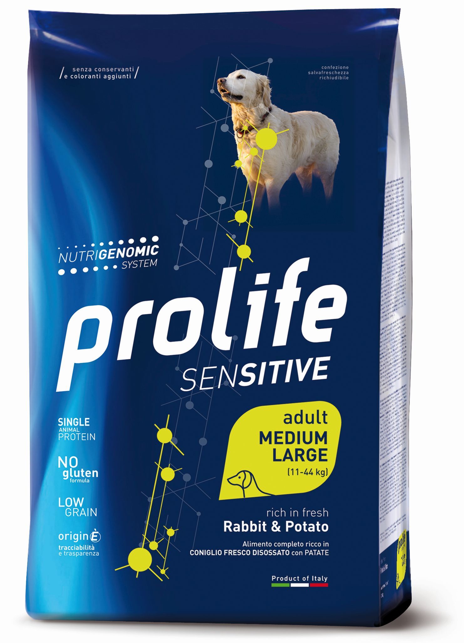 PROLIFE DOG SENS AD RABBIT10KG