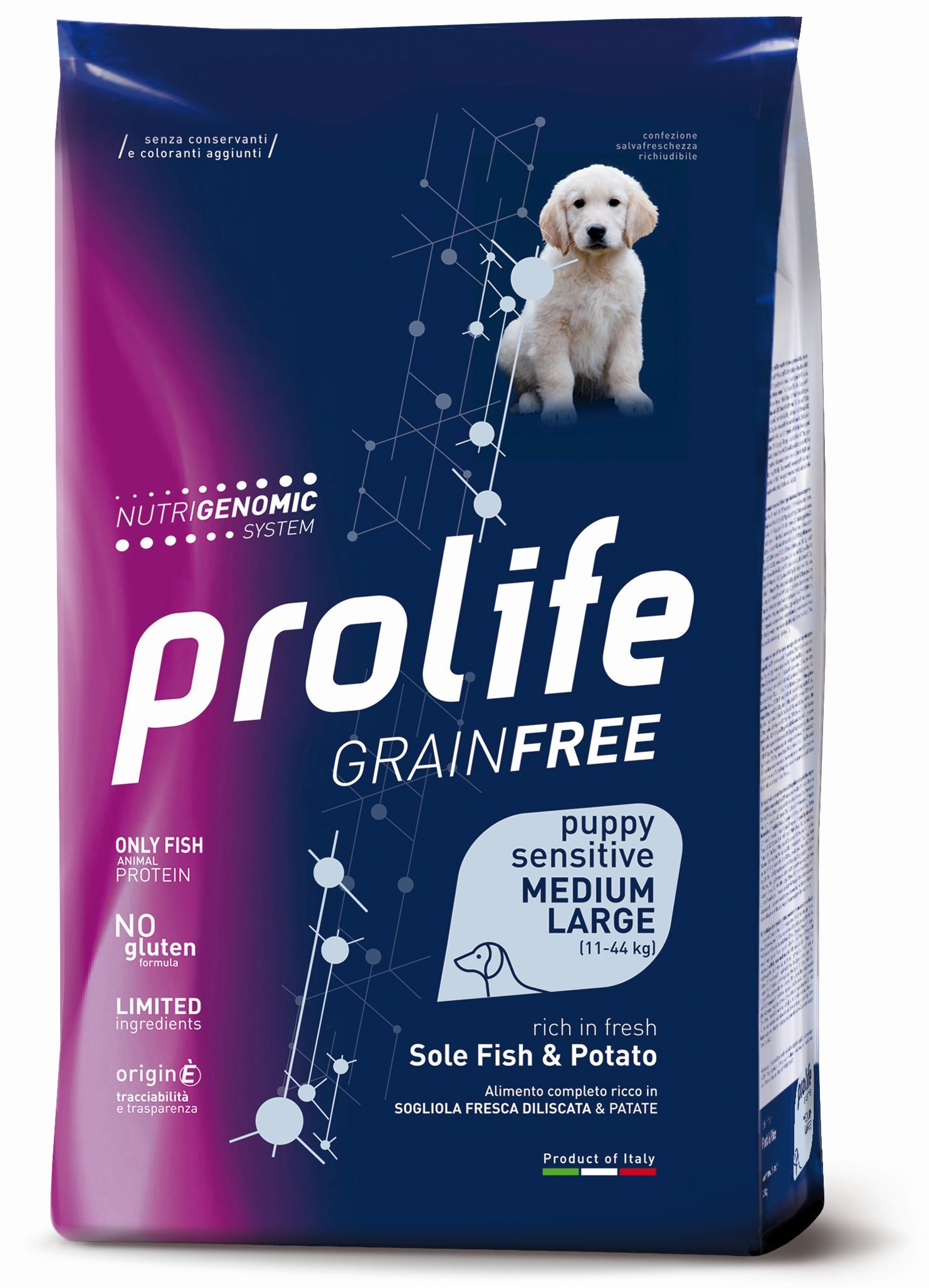 PROLIFE DOG GF PUP SOLE 10KG