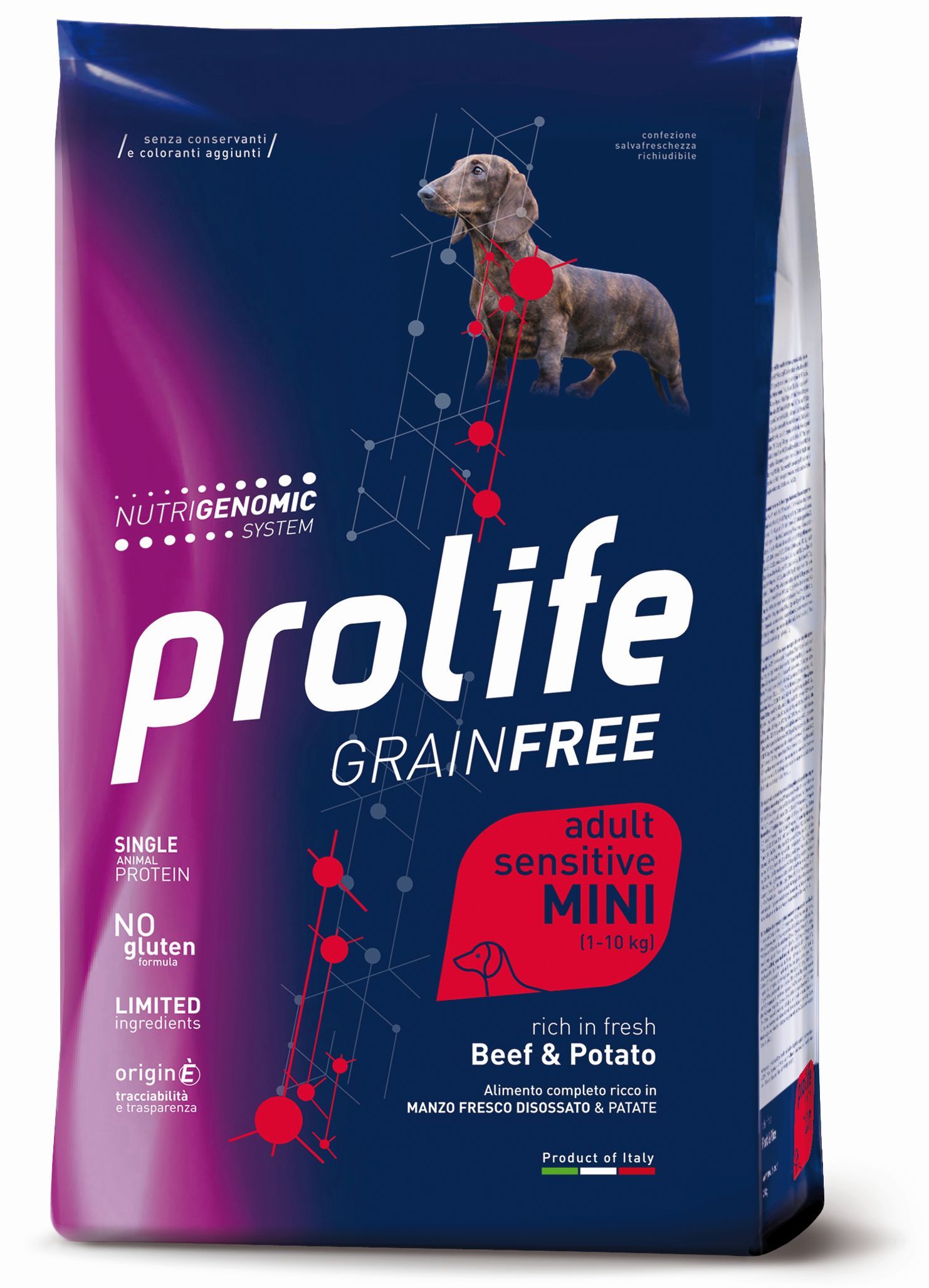PROLIFE DOG GF AD BEEF&POT600G