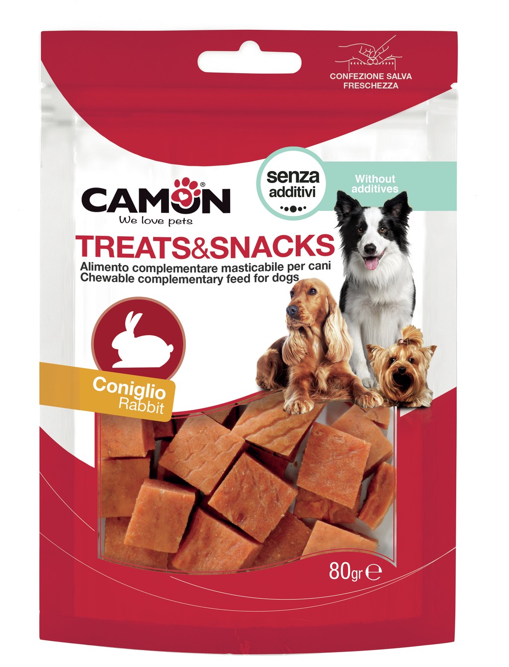 RABBIT BIG BITES 80G 14PZ