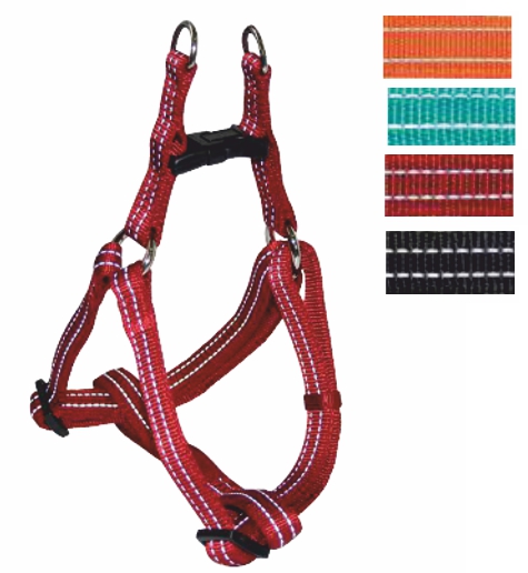 PETTORINA NYLON SOFT REFLECTIVE TURCHESE 20x500-650mm