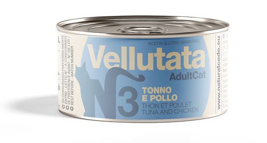 NC CAT V3 TONNO POLLO 85G