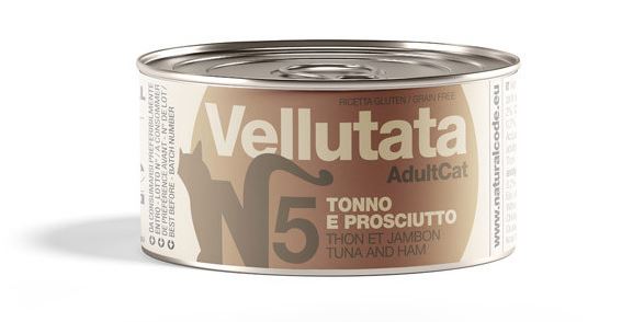 NC CAT V5 TONNO PROSCIUTTO 85G