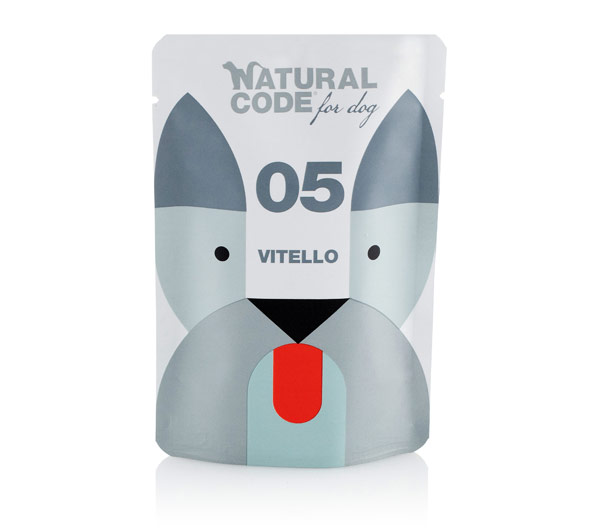 NC DOG BS 05 VITELLO 100G