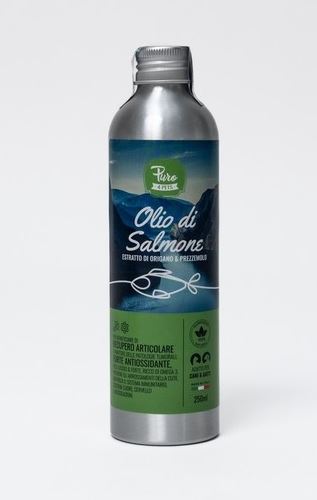 PURO OLIO DI SALMONE CON ORIGANO & PREZZEMOLO 250 ML