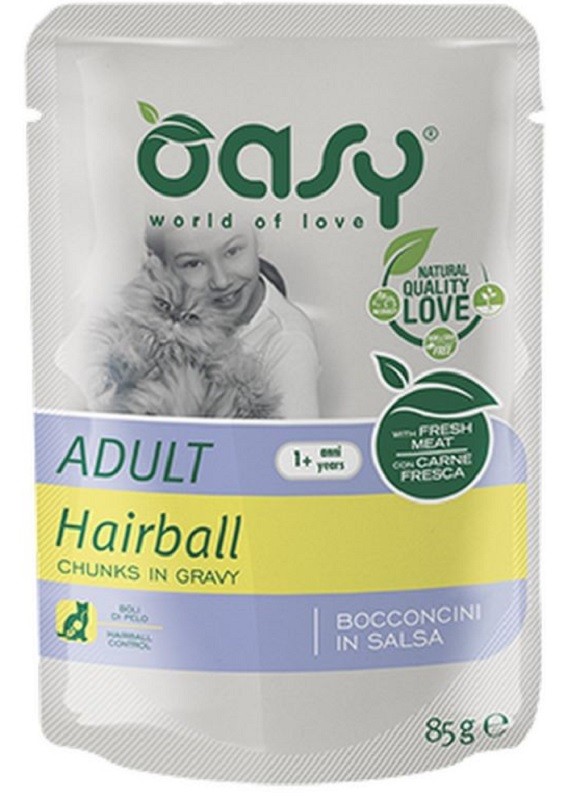 OY CAT BOC HAIRBALL BUSTA 85G