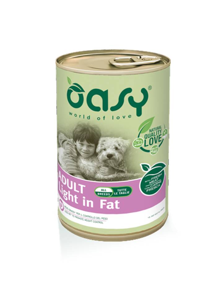 OY DOG LS LIGHT IN FAT 400G