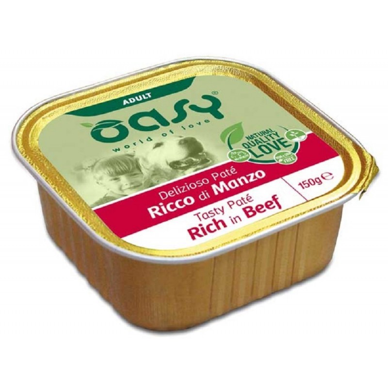 OY DOG PATE' MANZO VASC 150G